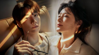 A atriz Lee Young-ae em cena tensa do drama policial.