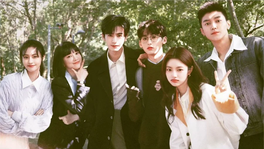Os astros chineses Zhang Linghe e Xu Ruohan contracenando no dorama O Melhor de Tudo.