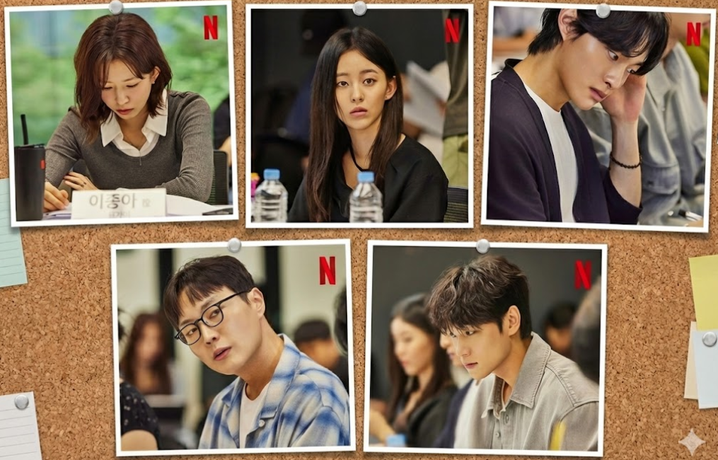 Elenco principal de All of Us Are Dead 2ª Temporada reunido.