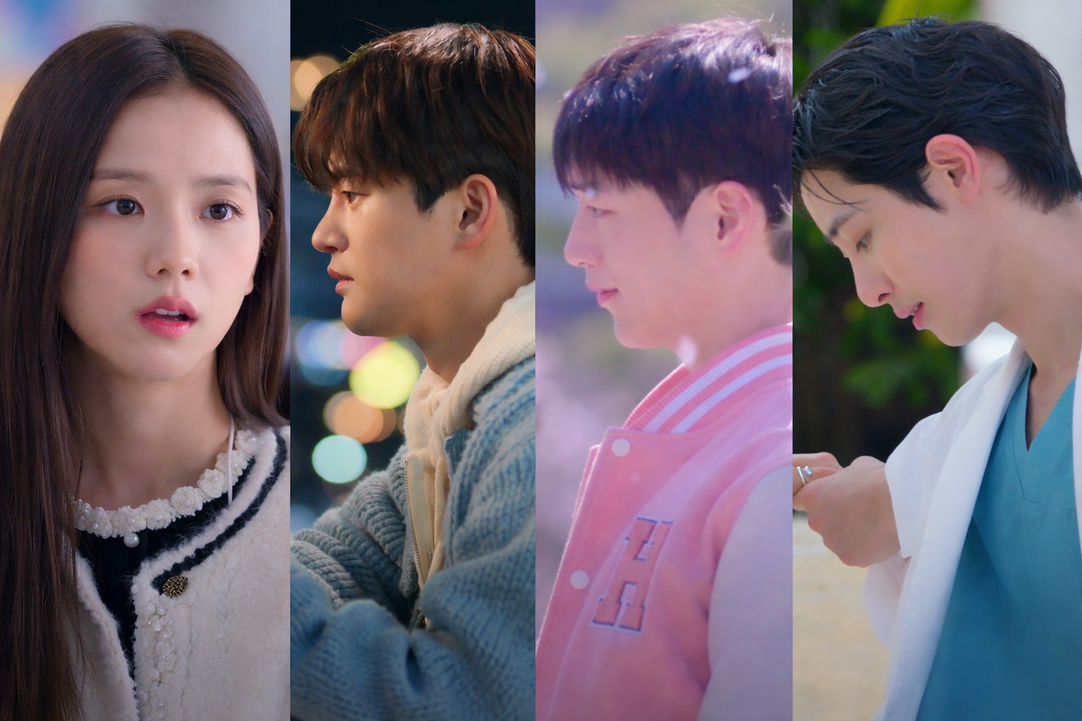 Elenco série Namorado por Assinatura Jisoo Seo In-guk.