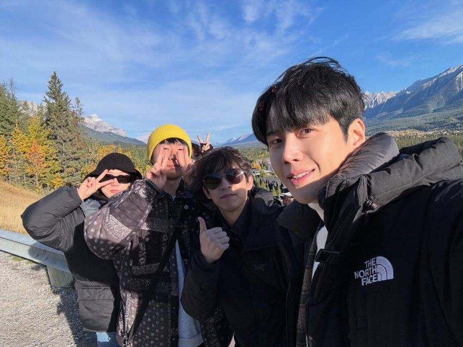 bastidores de produção de drama coreano-japonês.