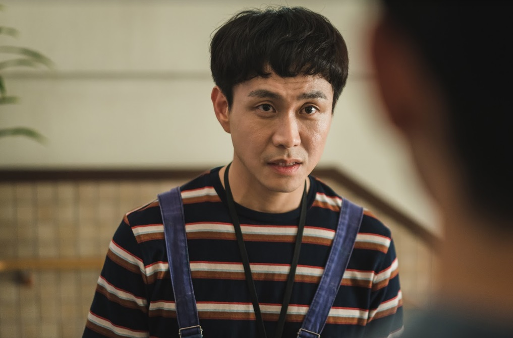 Oh Jung-se como Moon Sang-tae no drama Tudo Bem Não Ser Normal