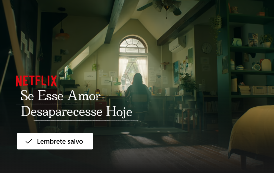 Se Esse Amor Desaparecesse Hoje na Netflix