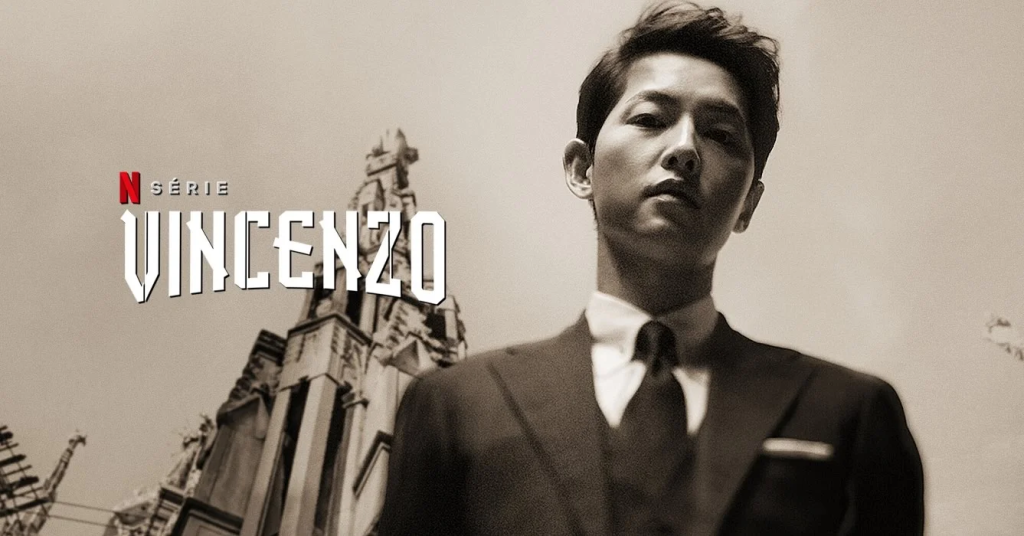 Song Joong-ki como Vincenzo Cassano em Vincenzo.