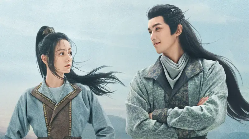 Wu Lei caracterizado como o general Ashile Sun no C-drama A longa balada