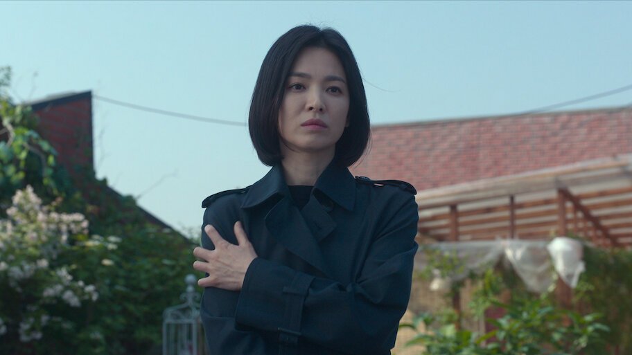 Song Hye-kyo em cena de A Lição, um dos K-dramas mais comentados da plataforma.