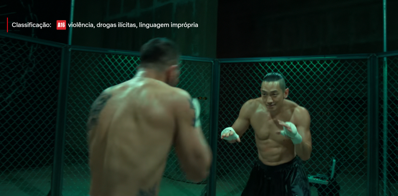 ator Jung Ji-hoon (Rain) caracterizado como o antagonista Baek-jeong na Netflix