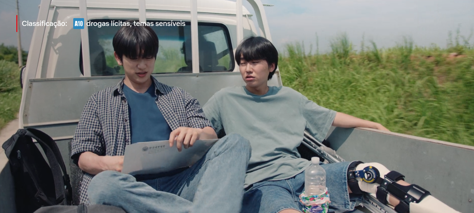 cena do dorama Um Amor Que Ilumina com Park Jinyoung