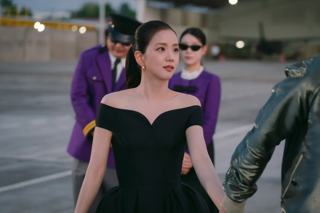 Jisoo Seo Mi-rae figurinos Namorado por Assinatura Netflix.