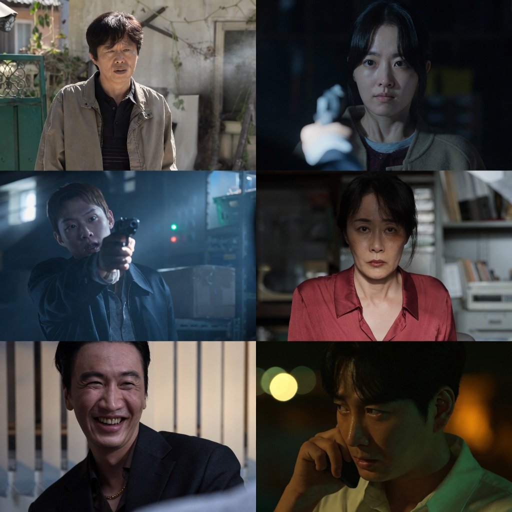 Park Bo-young e Kim Sung-cheol em cena tensa de Terra do Ouro