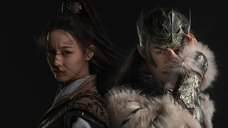 Cena com a atriz Zhao Lusi em destaque em dorama chinês.
