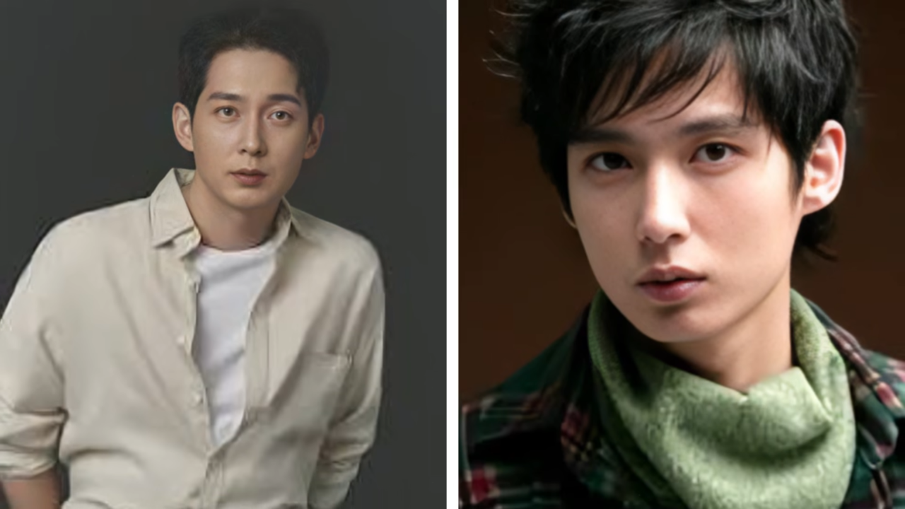 Os atores Jang Na-ra e Jang Seong-won.