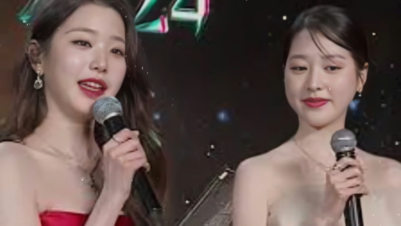 Montagem com a cantora Jang Won-young e a atriz Jang Da-ah.