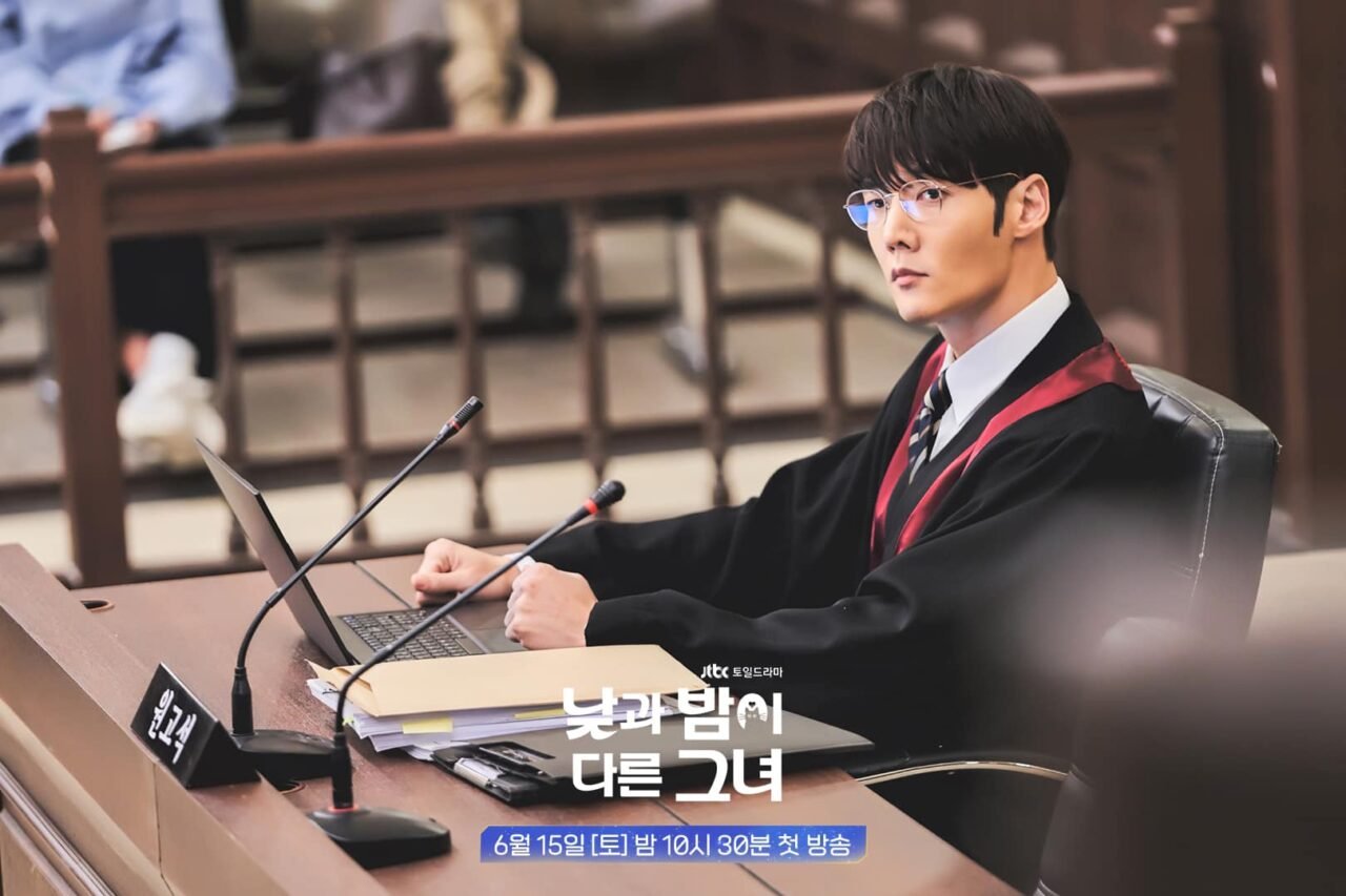 O ator Choi Jin-hyuk em cena da série Miss Night and Day.