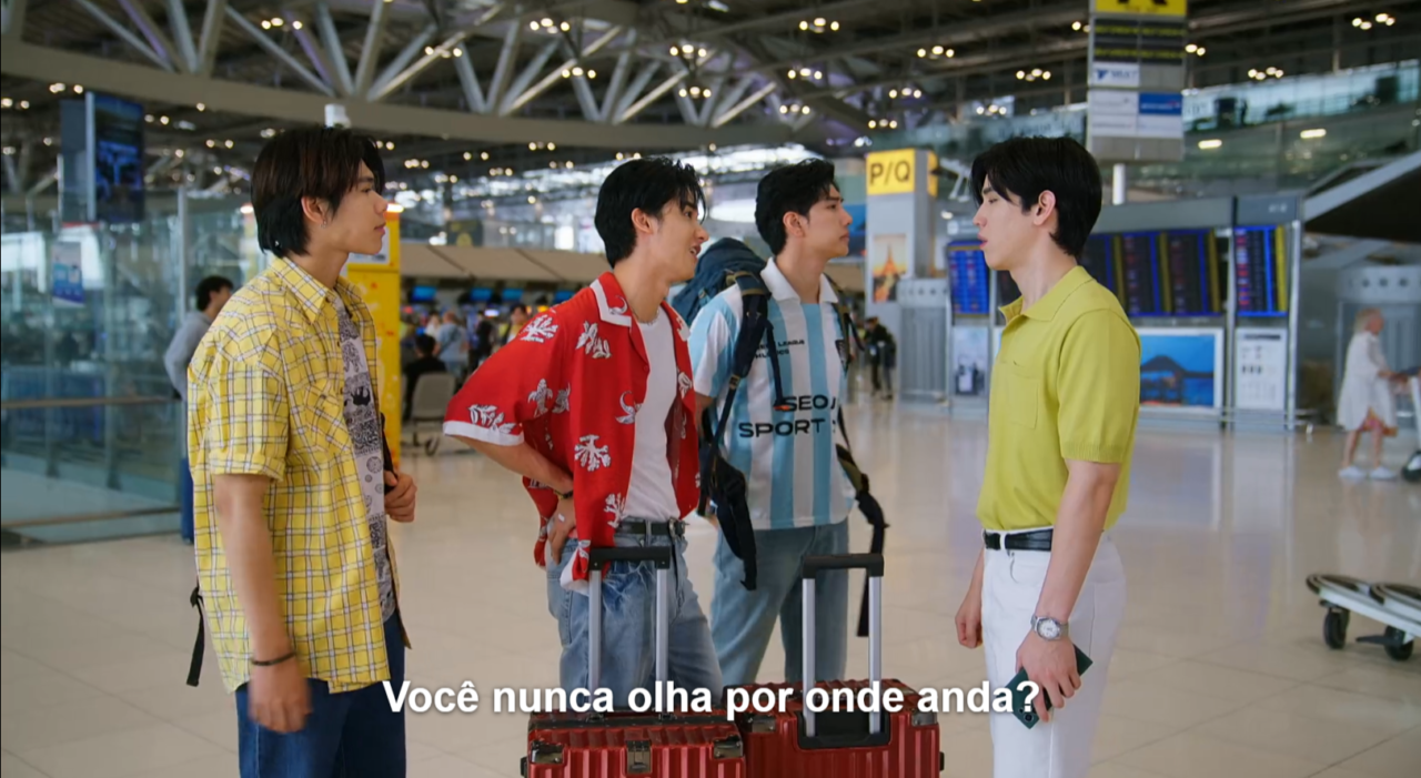 Um Cao e um Aviao no aviao aeroporto
