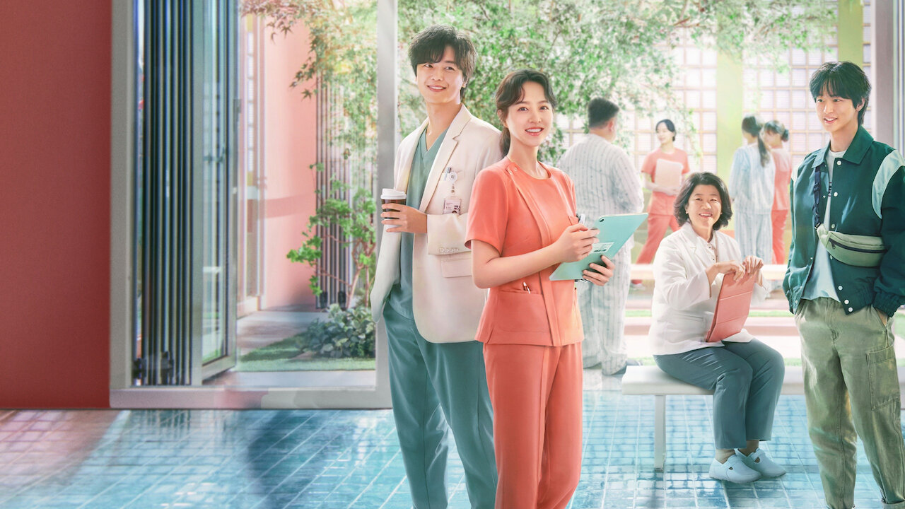 A atriz Park Bo-young caracterizada como enfermeira psiquiátrica na série Uma Dose Diária de Sol.