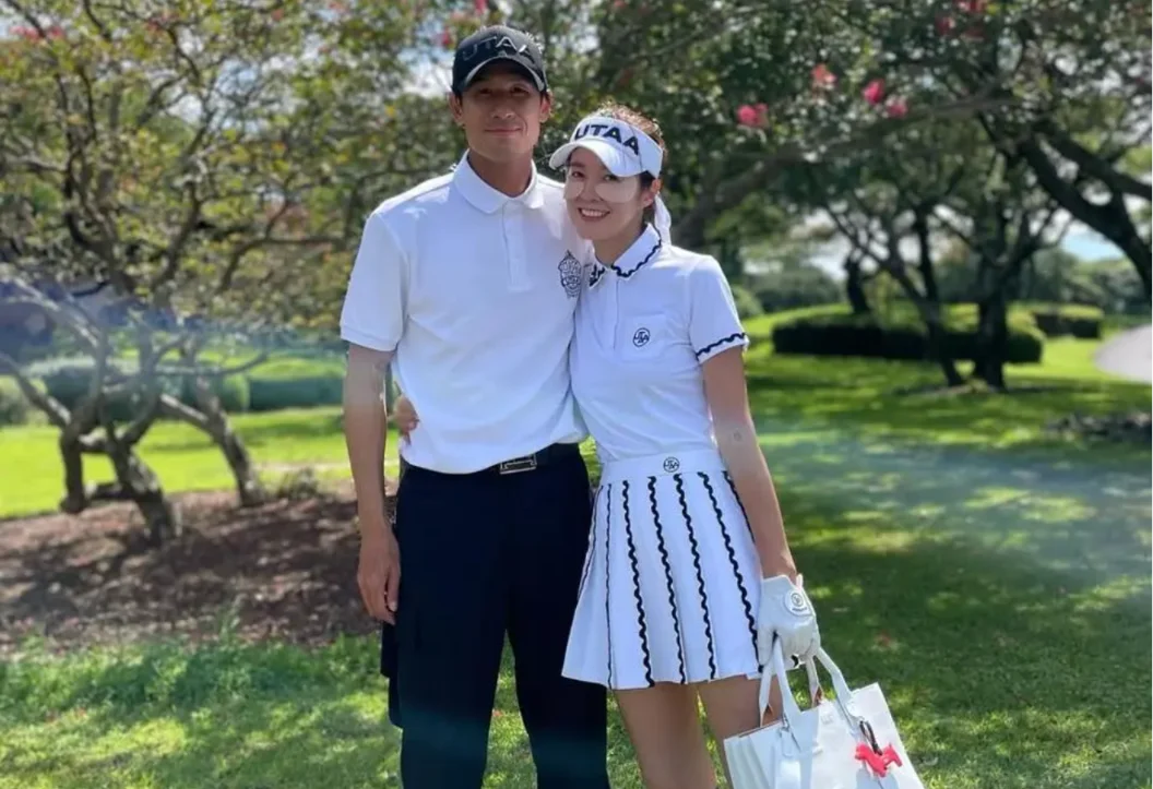 casal Kim Sung Eun e Jung Jo Gook