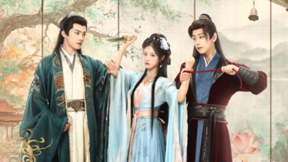As atrizes Cui Yuxin e Zhang Chuhan caracterizadas como protagonistas do c-drama de época