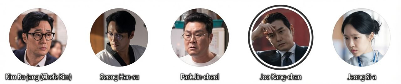 Guia de personagens da série Agente Kim: Reativado da netflix