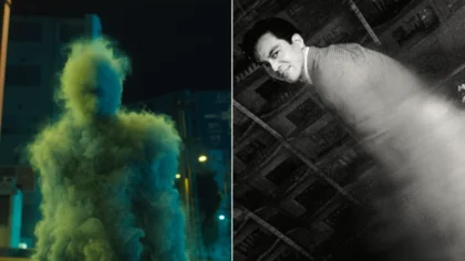 Montagem da série de ficção científica Vapor Humano 1960 e 2026 da Netflix