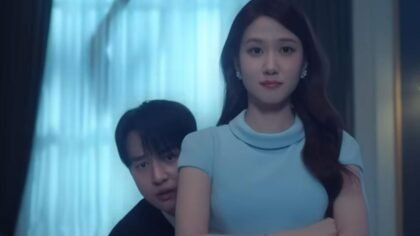 Os Atores Park Eun Bin e Yang Se Jong em cenas do dorama Assustadoramente Apaixonados.