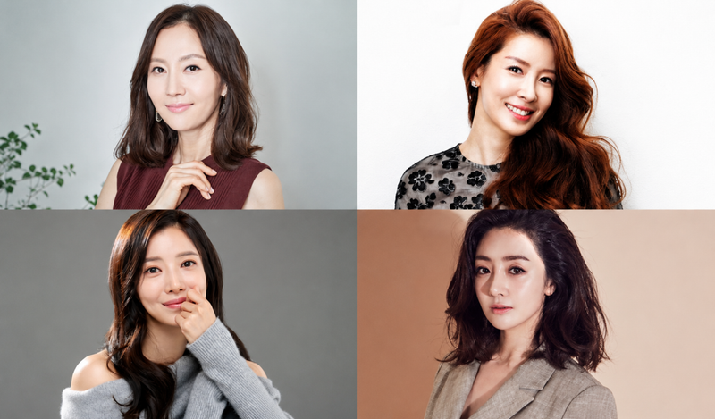 As quatro atrizes protagonistas de Sky Castle.