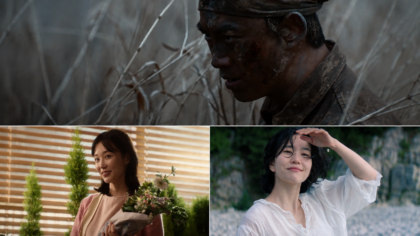 Montagem dividida mostrando os atores Ok Taecyeon, Lee Seol e Seo Ji Hye caracterizados em suas respectivas participações especiais nos doramas de junho