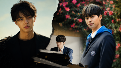 Montagem com o ator Song Kang em diferentes papéis ao longo de sua carreira nos doramas.