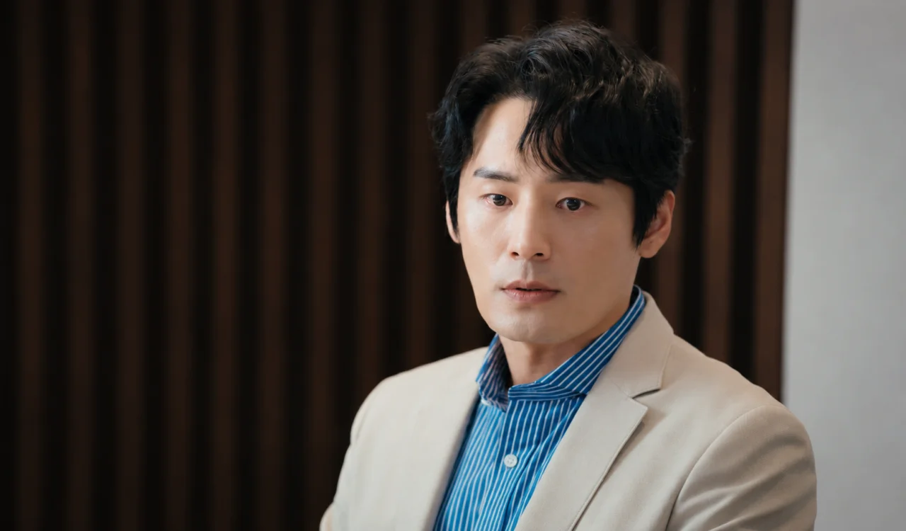 O ator Choi Dae Hoon em cena do dorama Melancholia.