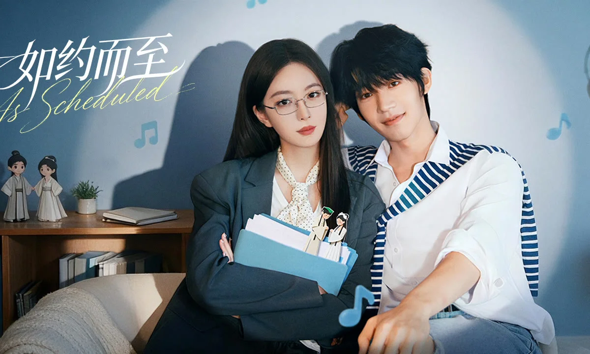 As Promised Wu Junting and Zhao Yaoke in a promotional image for the Chinese drama As Promised.