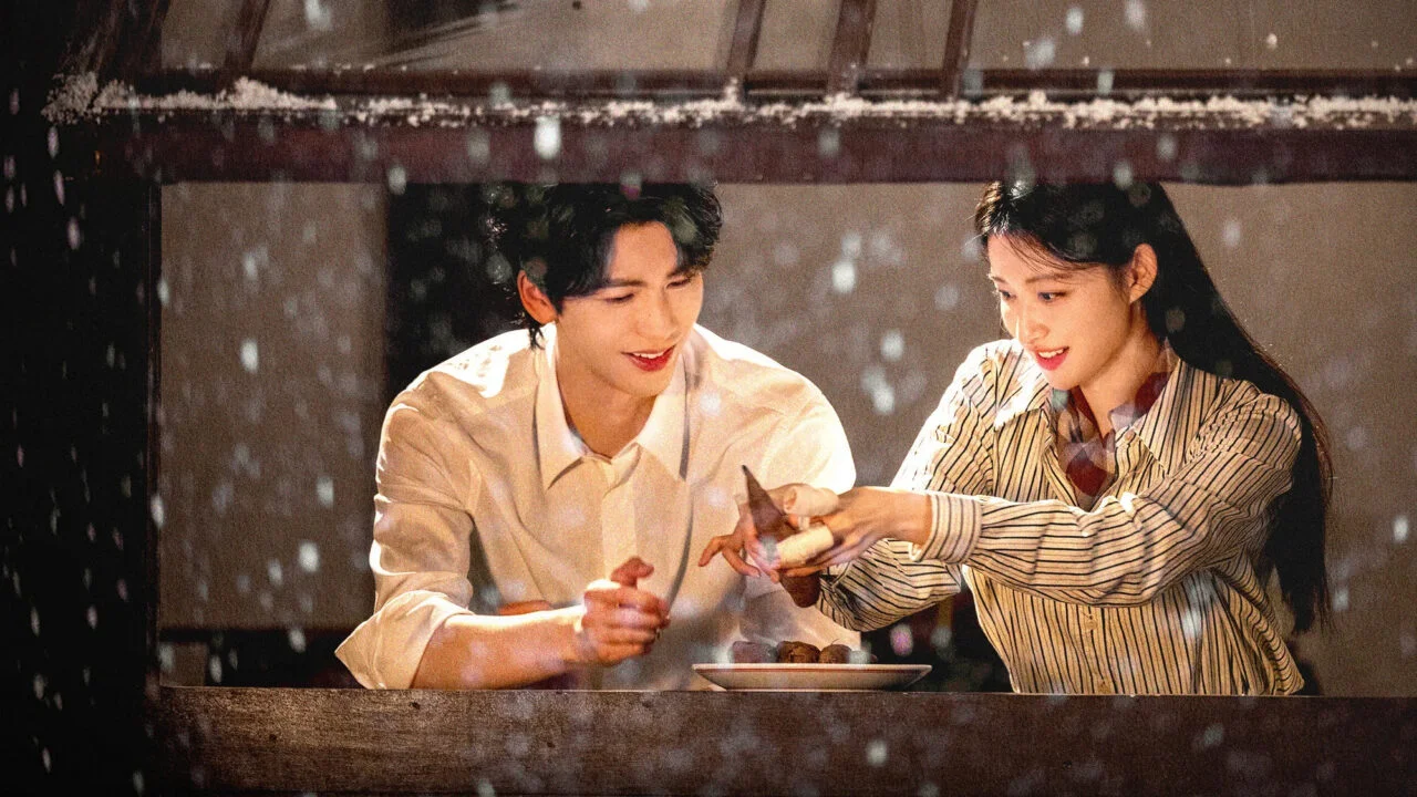 atores Zhang Linghe e Wang Churan