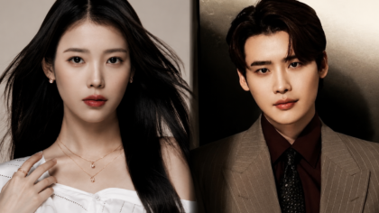 Cantora IU e ator Lee Jong Suk, que confirmaram o fim do relacionamento de quatro anos.