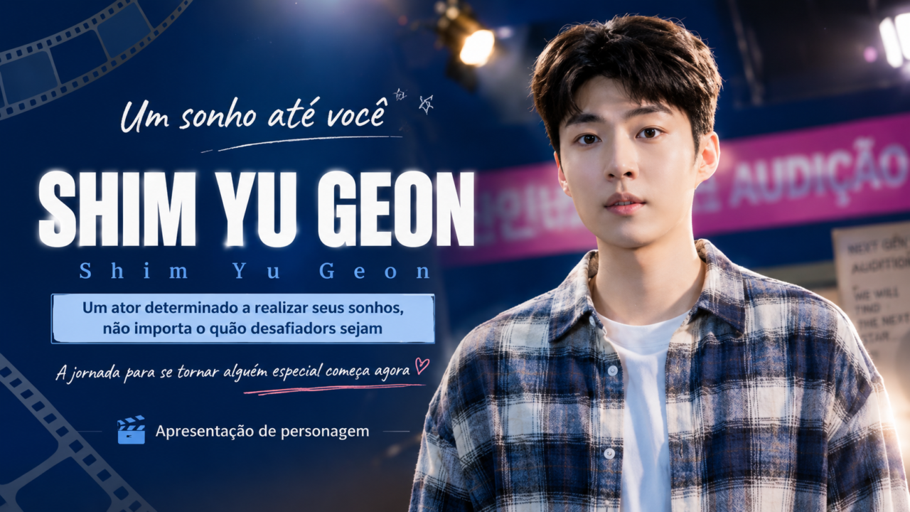 O ator Baek Sung-chul dá vida a Shim Yoo-geon