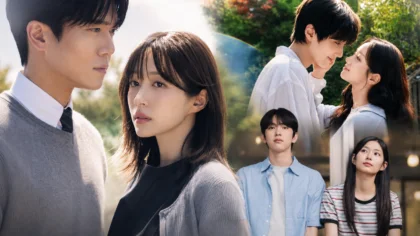 Montagem com os casais protagonistas dos doramas Um Sonho Até Você, Love on the Menu e Um Amor Que Ilumina.