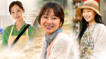Gong Hyo Jin caracterizada em três diferentes personagens nos doramas sul-coreanos.