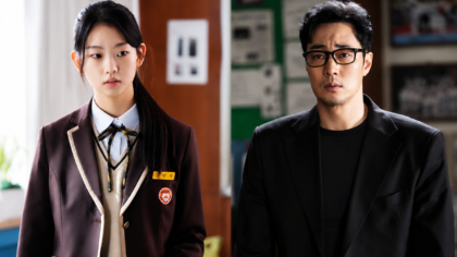 Montagem com So Ji Sub e Seo Su Min em cenas de tensão no dorama Agente Kim: Reativado.