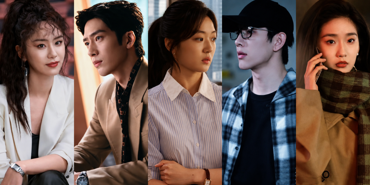 Five cast members of The Early Spring on Netflix