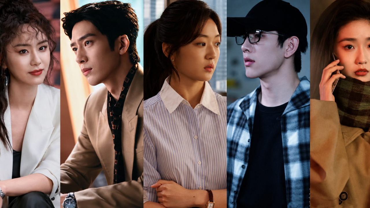 Five cast members of The Early Spring Five cast members of The Early Spring on Netflix
