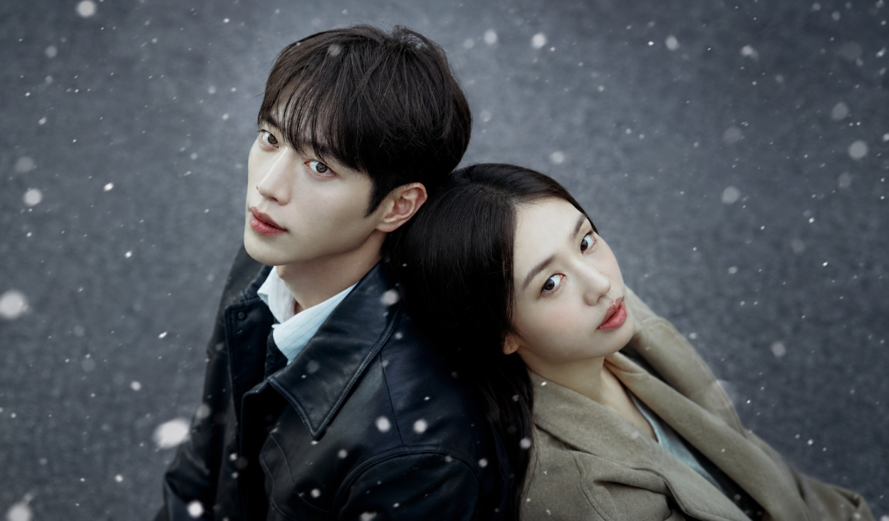 A atriz Ahn Eun Jin e o ator Seo Kang Joon no dorama A Love Other Than Yours.