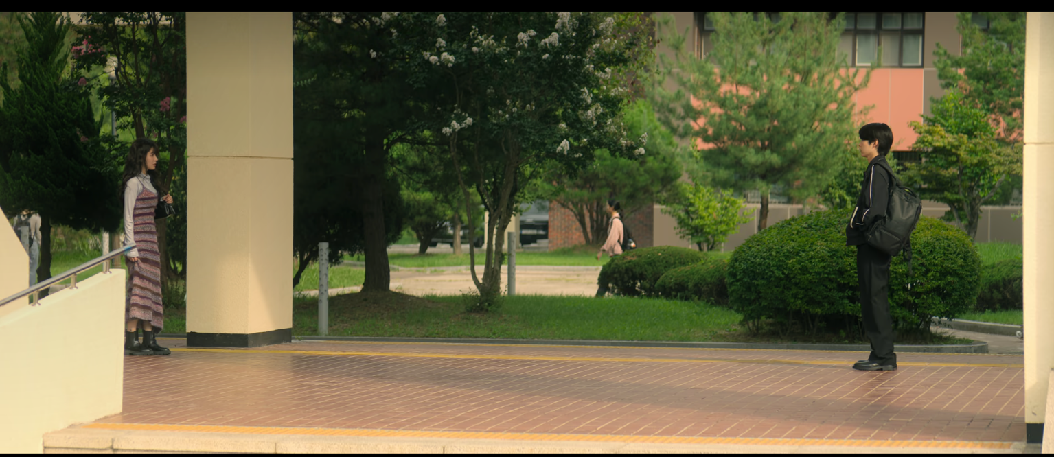 Yu Min flashback scene with Min-yeong