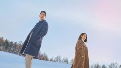 Atores sul-coreanos em poster oficial do dorama.