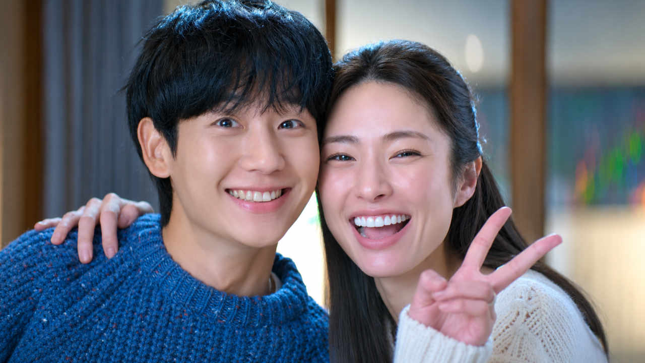 Um Grude de Amor on Netflix Jang Tae Ha and Ko Eun Sae in a scene from the series.