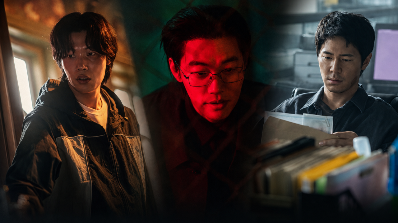 O Rato post cover South Korean actors Ryu Jun Yeol, Park Yoon Ho, and Lee Kyu Hyung in images from the drama O Rato.
