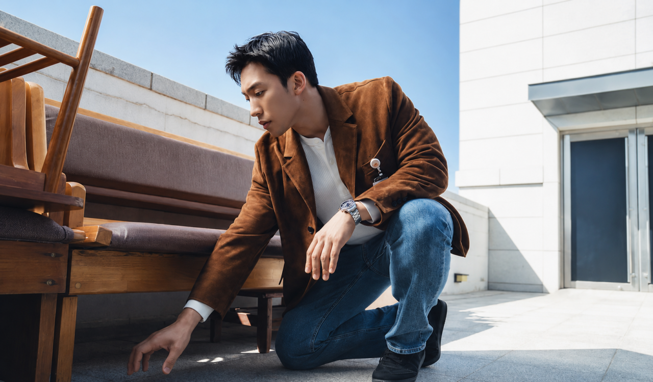 Lee Sang Yi em seu personagem Lee Dong Jin.