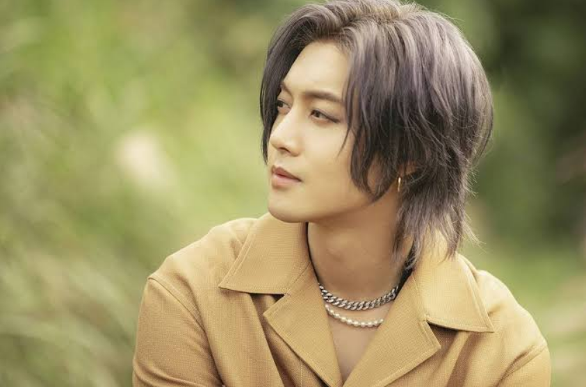 O cantor e ator Kim Hyun Joong.