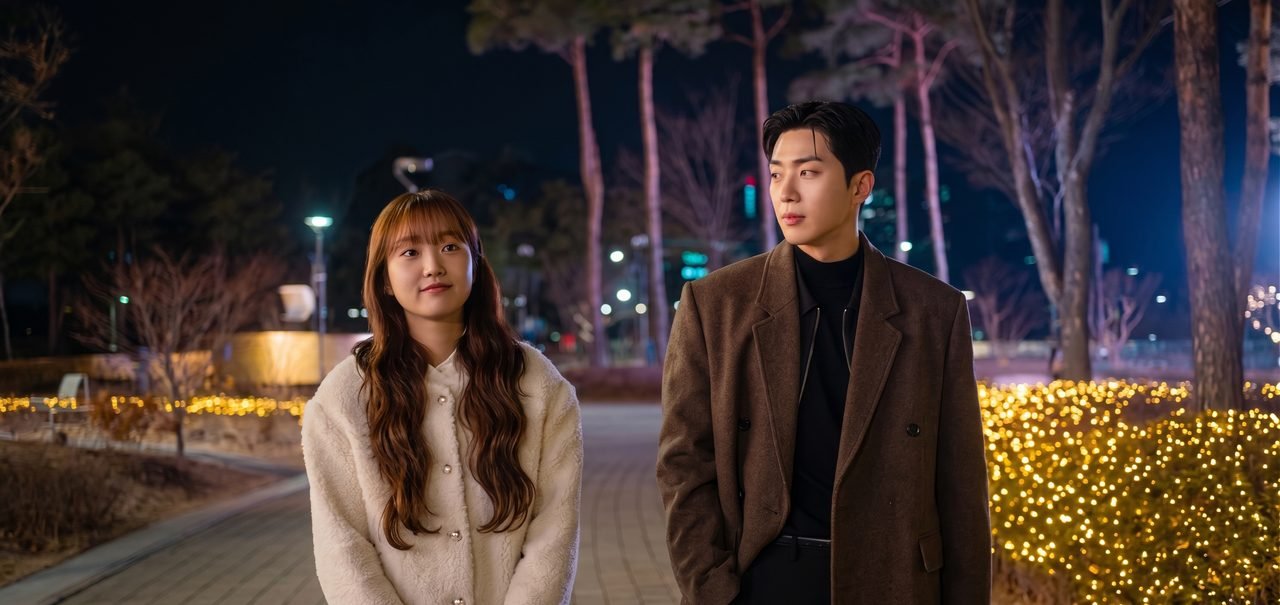 O executivo Kang Ha Gi acompanhando Nam Da Reum.