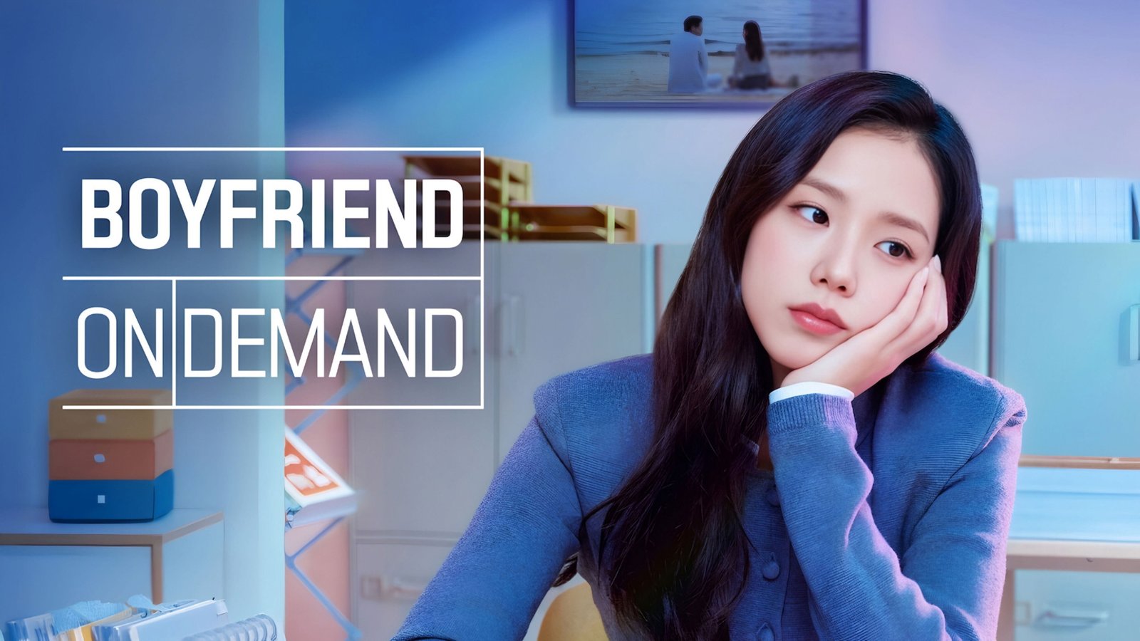 Jisoo no material promocional de Namorado por Assinatura