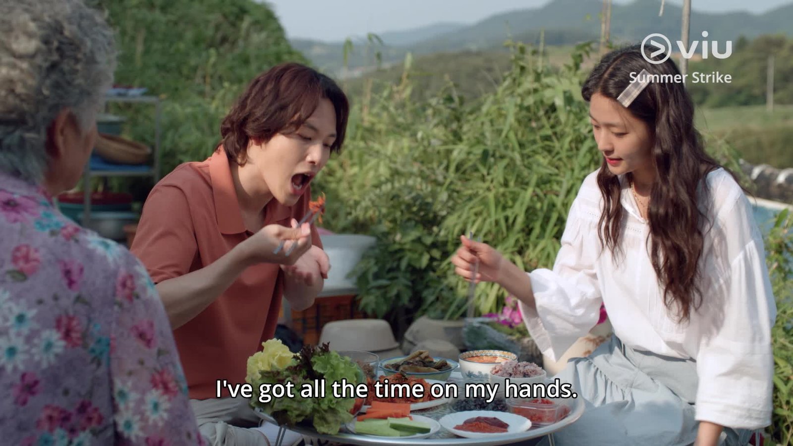 Kim Seol-hyun e Yim Si-wan em Não Quero Fazer Nada
