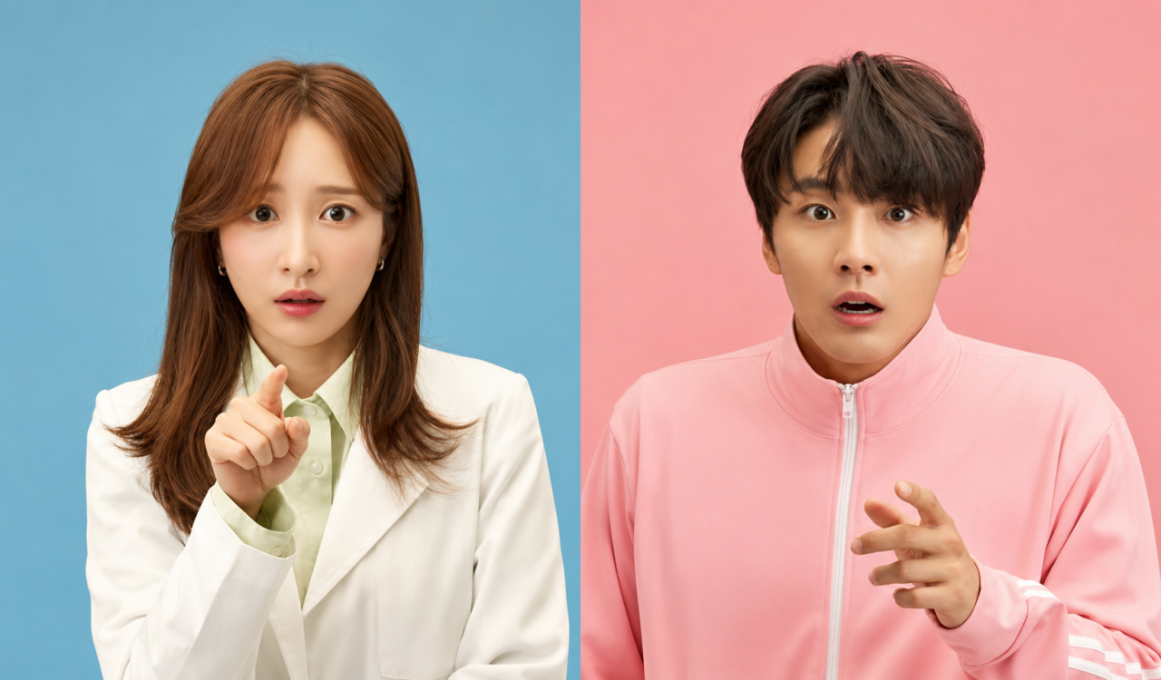 O ator Yoon Shi Yoon e a atriz Hani no dorama Você Desperta o Melhor de Mim .