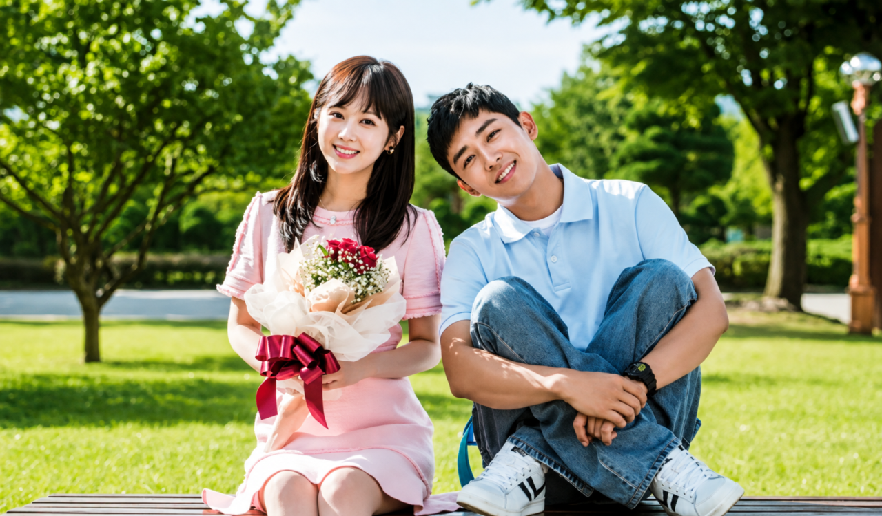 Son Ho Jun e Jang Na Ra em cena da produção Voltem, Cônjuges.
